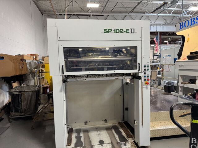 250 Ton, Bobst #SP-102-CER, Automatic Die-Cutting Machine, 40-1/8" x 28-3/8" max sheet, 7500 sheets/hr, paper - Image 4