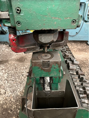 Mubea #KBL-13, 50 ton, 42mm round bars capacity, 38mm square, 75x10mm angles, coper/notcher, electric foot - Image 6