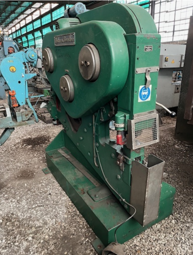 Mubea #KBL-13, 50 ton, 42mm round bars capacity, 38mm square, 75x10mm angles, coper/notcher, electric foot - Image 7