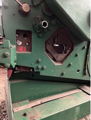 Mubea #KBL-13, 50 ton, 42mm round bars capacity, 38mm square, 75x10mm angles, coper/notcher, electric foot - Image 10