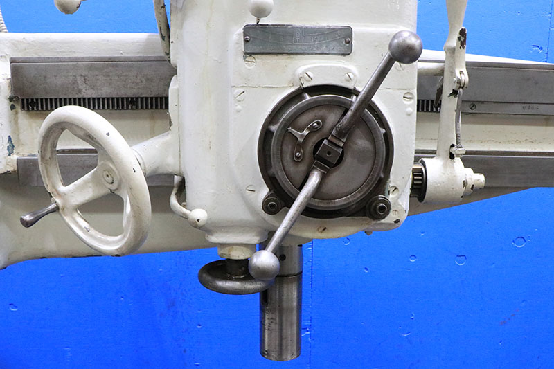 3' -9" Cincinnati Bickford #Super-Service, radial drill, 60-1200 RPM, power elevation - Image 4