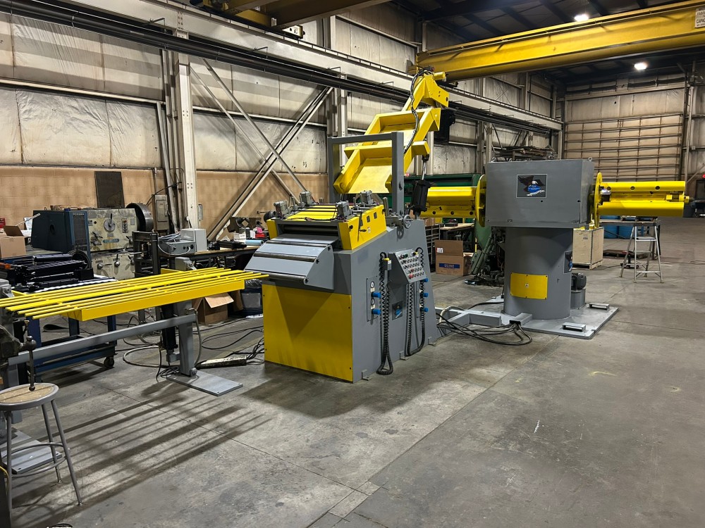 30" x .09" Coe Press Equipment, coil servo feed line, 15000 lb., certified reconditioned - Image 1