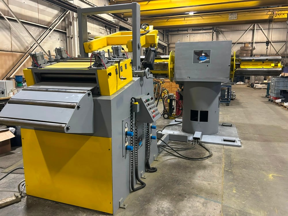 30" x .09" Coe Press Equipment, coil servo feed line, 15000 lb., certified reconditioned - Image 4