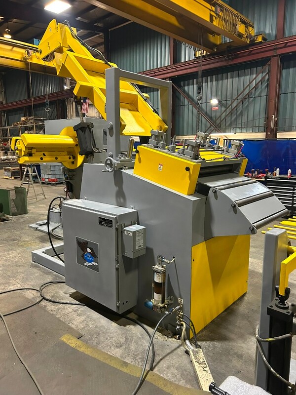 15000 Lb. Coe Press Equipment, coil servo feed line, 30" W x .090", certified reconditioned - Image 2