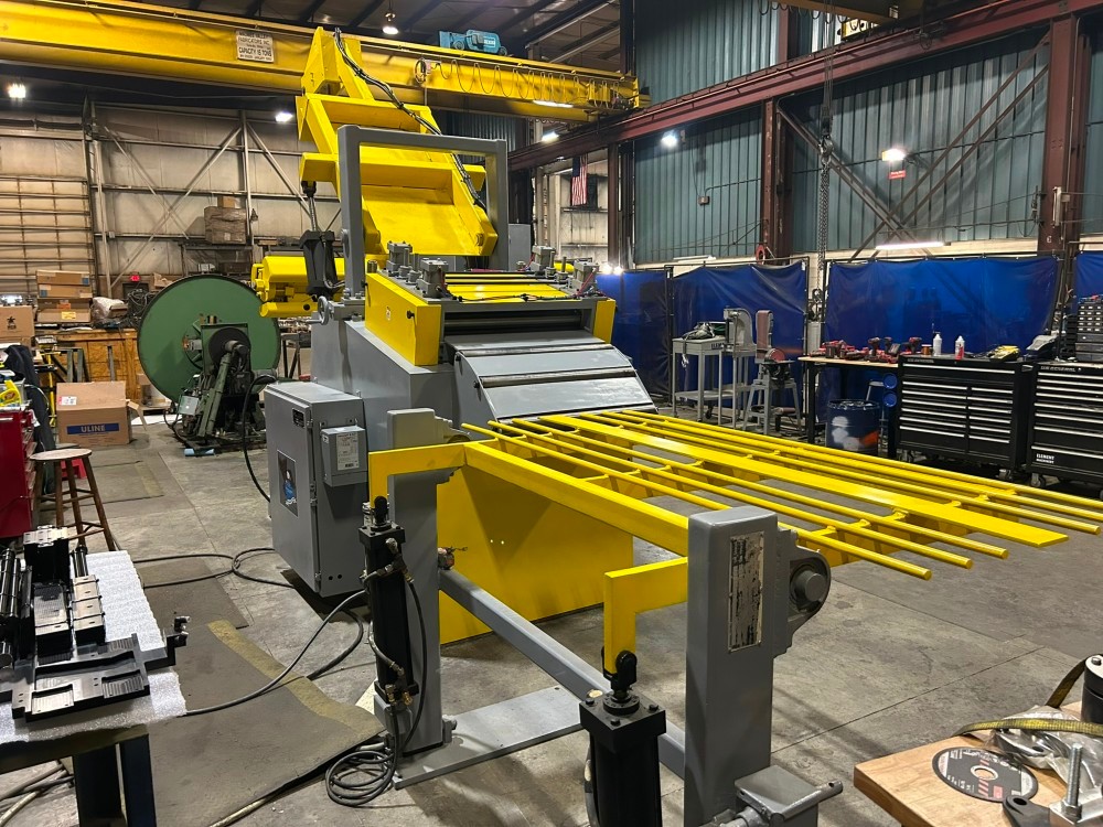 15000 Lb. Coe Press Equipment, coil servo feed line, 30" W x .090", certified reconditioned - Image 5