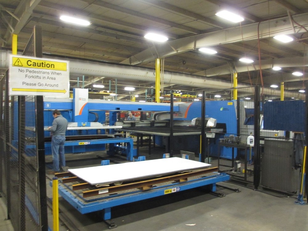 Prima Power #SG-e6, punch shear combo, 33 ton, 60" x 120" table, 20 station, 4 automatic index, 2014 - Image 6