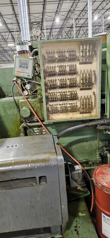 National #750, 6 die cold former, 60-80 PPM, bushing cutoff, universal transfer, grease lube - Image 4