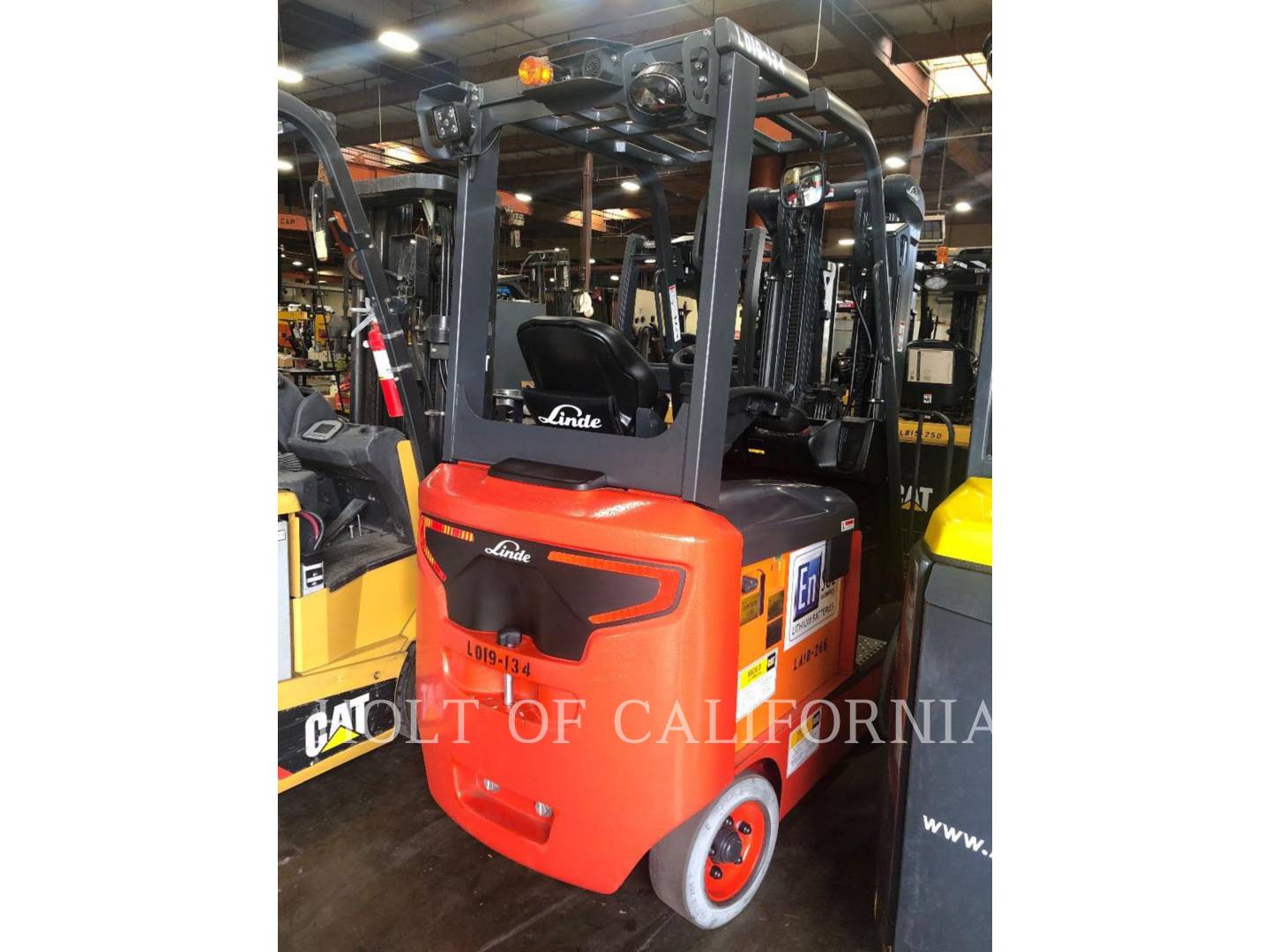 Linde E25C, Forklift, 4264 hours, S/N: A11347V00067, 2019 - Image 3