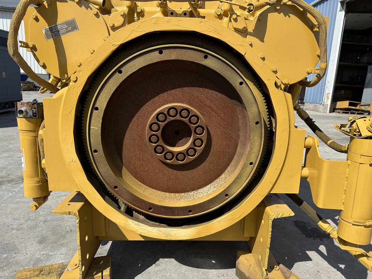 Caterpillar #3512B, industrial engine take out of generator set, 750 hours, 2000 - Image 7