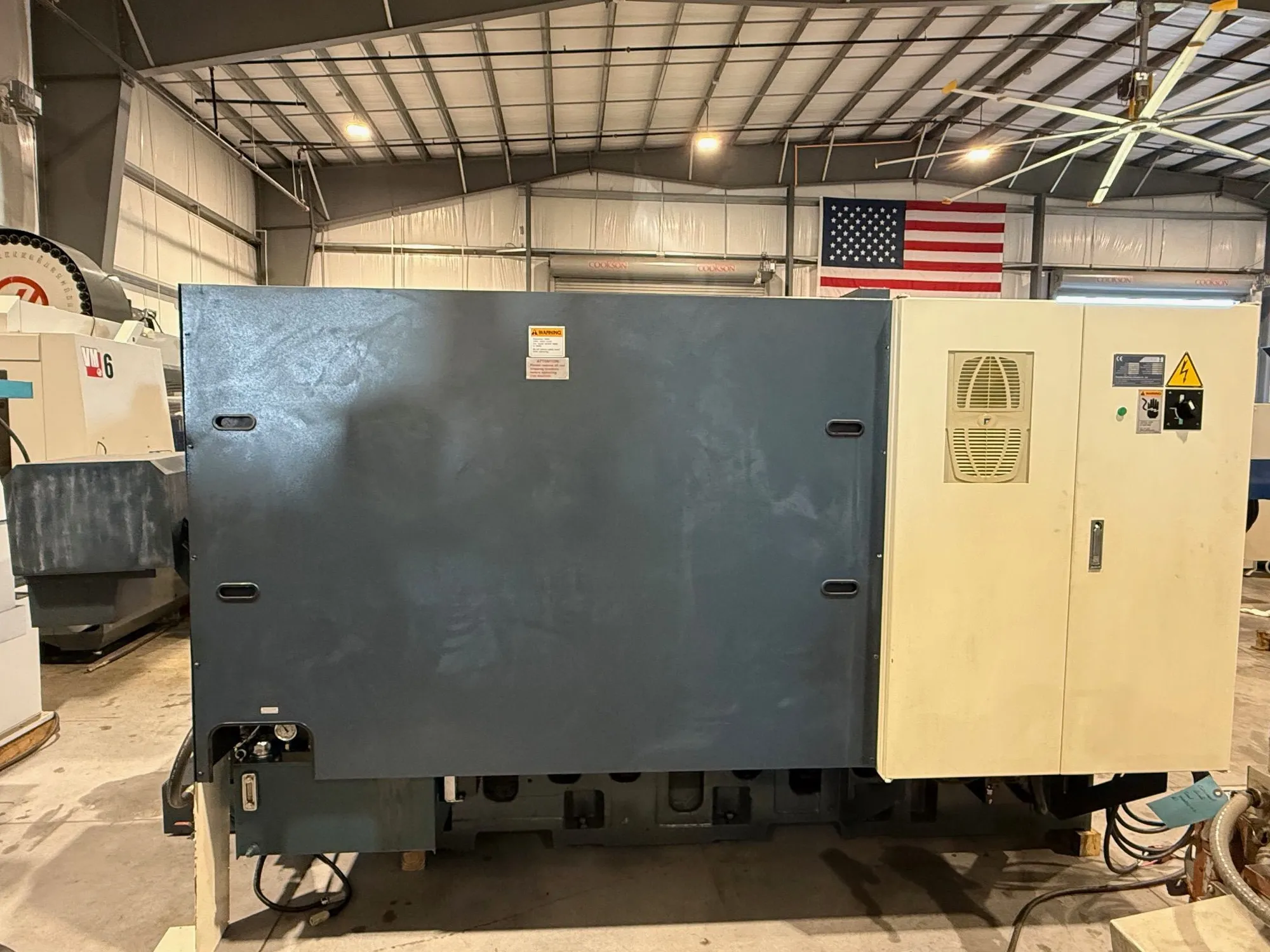 Johnford #SL-500A, CNC lathe turning center, 22.8" swing, 12" chuck, 3-jaw, 4.5" bore, 2800 RPM, A2-11, 12 - Image 6
