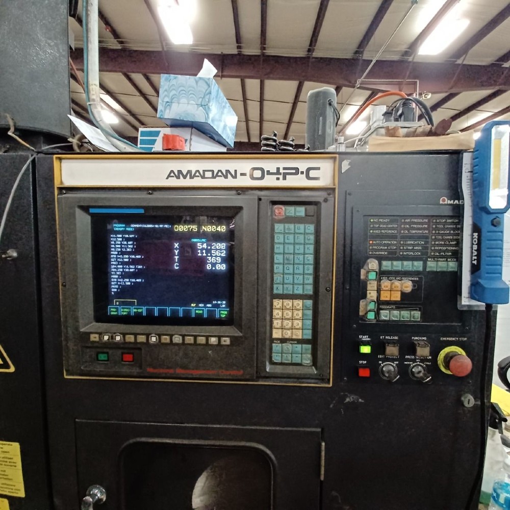 33 Ton, Amada #Vipros-367, 60" x 144" table, 58 station, 2 automatic index, 1996 - Image 2