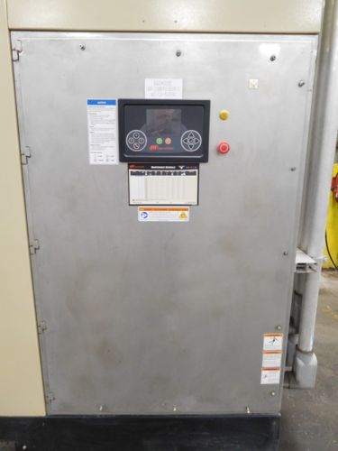 1264 acfm, 125 psig, Ingersoll-Rand #H300, rotary screw air compressor, 350 HP, 4000 V. - Image 2
