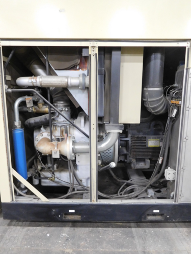 1264 acfm, 125 psig, Ingersoll-Rand #H300, rotary screw air compressor, 350 HP, 4000 V. - Image 6