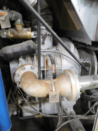 1264 acfm, 125 psig, Ingersoll-Rand #H300, rotary screw air compressor, 350 HP, 4000 V. - Image 7