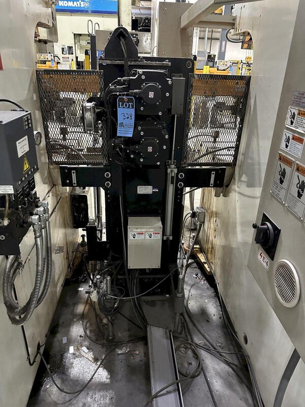 Orii, RYN120SISX, 2-Axis press transfer robot, 47.24" feed length, 3.93" vertical stroke, Mitsubishi PLC, 2015 - Image 3
