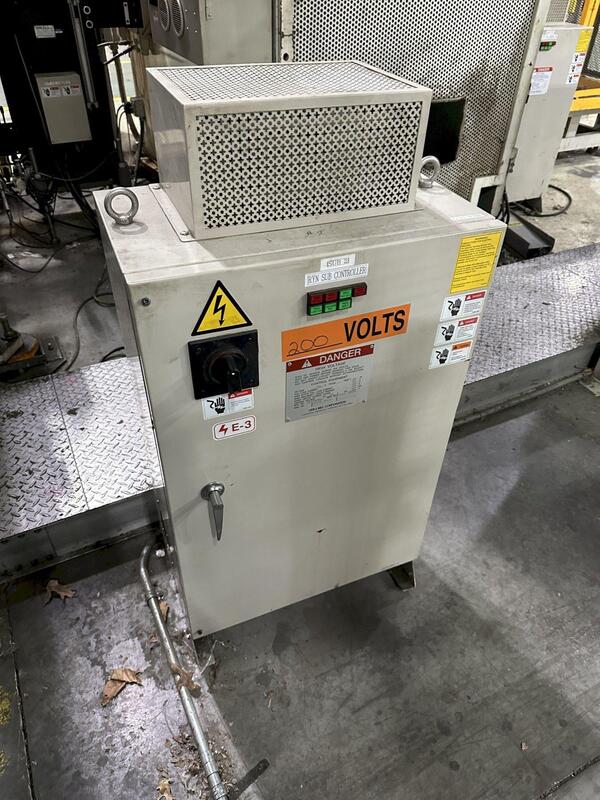 Orii, RYN120SISX, 2-Axis press transfer robot, 47.24" feed length, 3.93" vertical stroke, Mitsubishi PLC, 2015 - Image 4