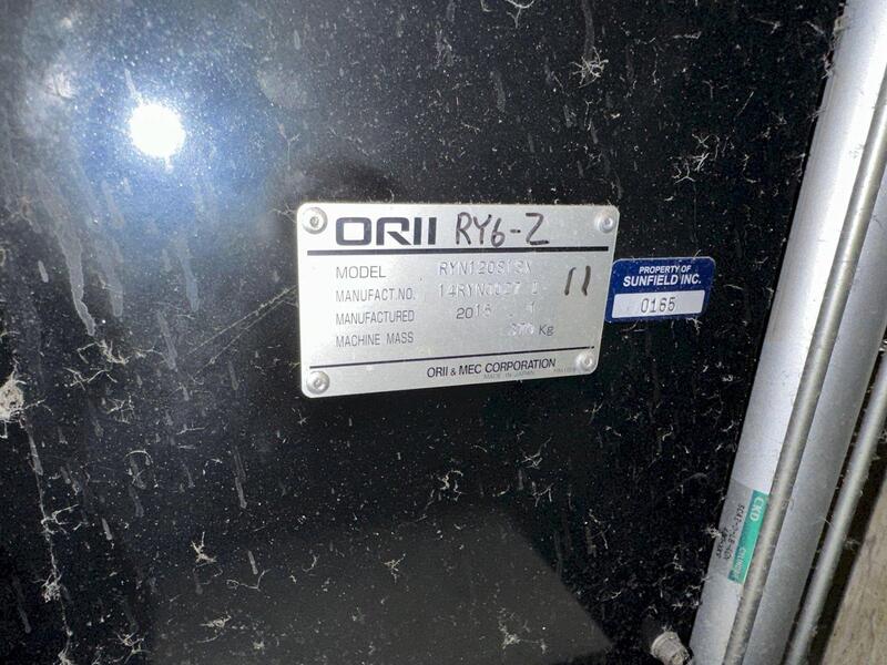 Orii, RYN120SISX, 2-Axis press transfer robot, 47.24" feed length, 3.93" vertical stroke, Mitsubishi PLC, 2015 - Image 5
