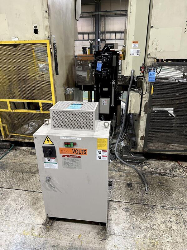 Orii, RYN120SISX, 2-Axis press transfer robot, 47.24" feed length, 3.93" vertical stroke, Mitsubishi PLC, 2017 - Image 4