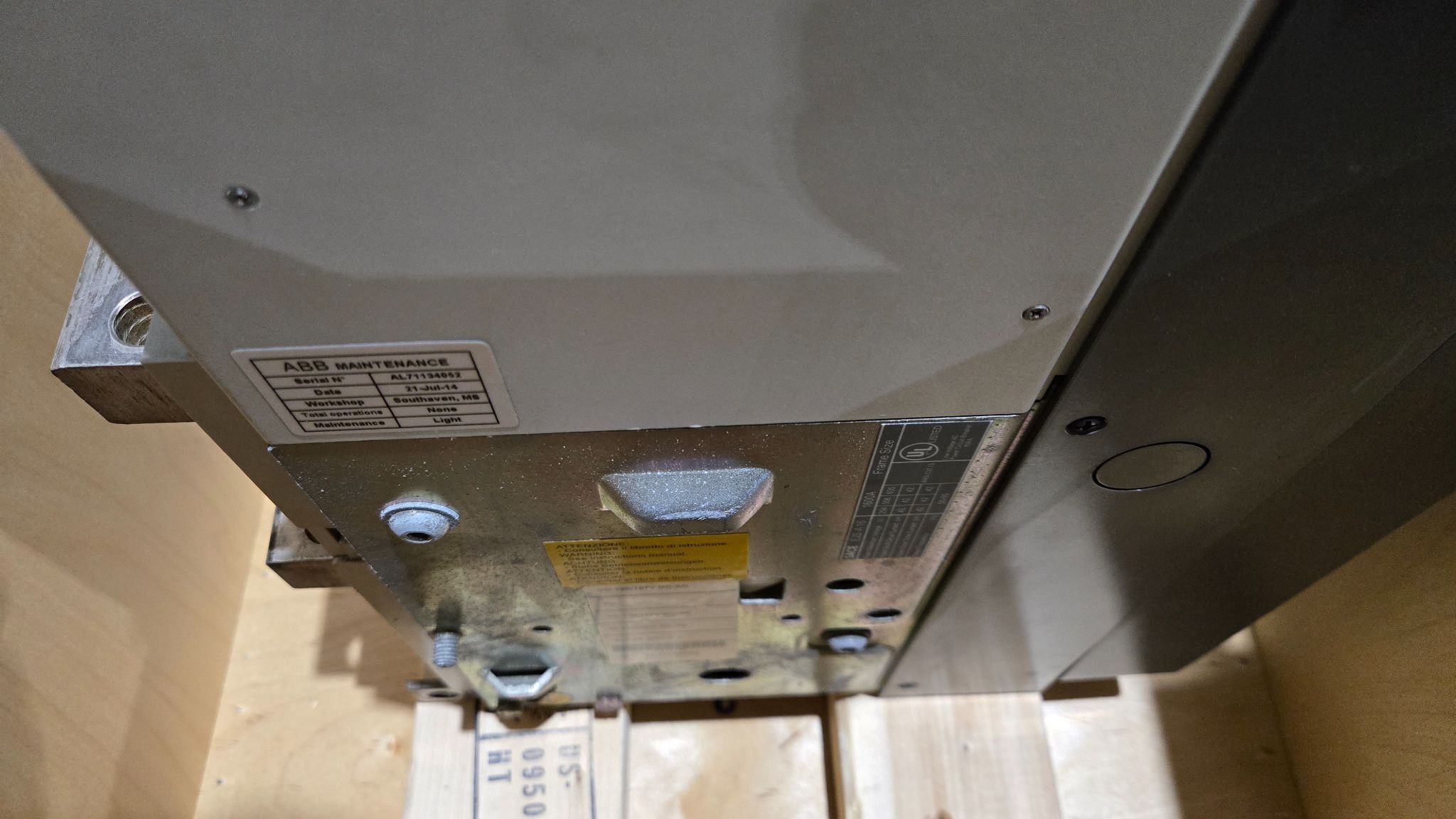 1600 Amps, ABB, SACE EMAX E2, circuit breaker - Image 3