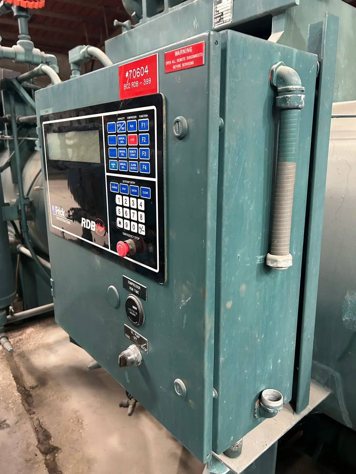Frick #RDB-Plus, Screw Compressor Micro Control Panel, 120 V., 1 phase, 1998 - Image 4