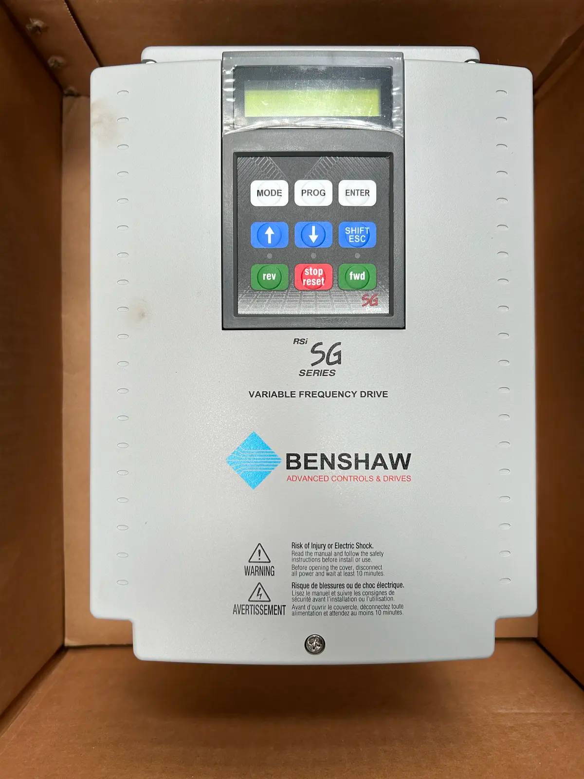15 HP Benshaw, RSI-015-SG-4B, Variable Frequency Drive, 440-480 Volts, 3 phase, 25 A - Image 3