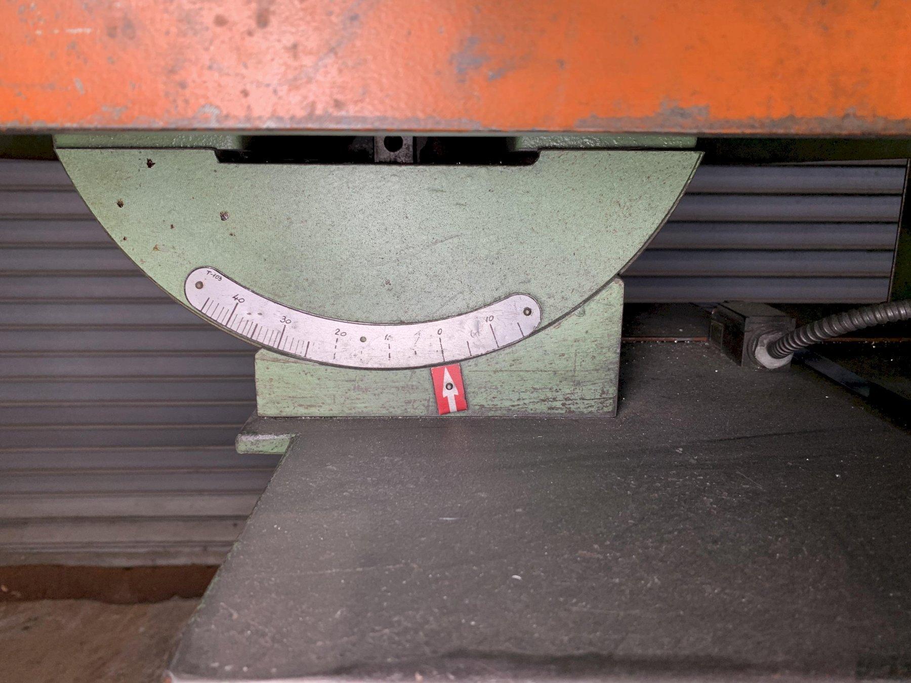 16" X 11" Dake #V-16, automatic vertical band saw, (2) 16-1/2" band wheels, 1991 - Image 5