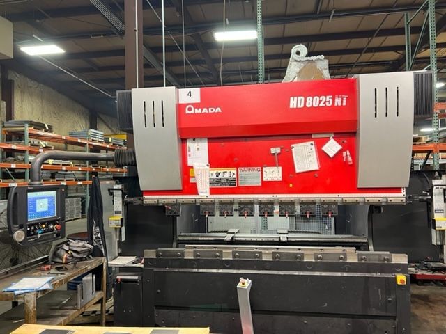 88 Ton, Amada #HD-8025NT, 7-Axis, AMNC-PC Control, 2016 - Image 2