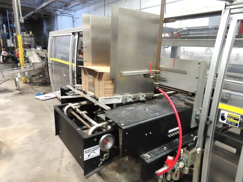 Tray erector & packer, Arpac #TS-2100 Traystar, high-speed automated packaging, 2015 - Image 4