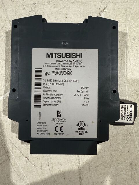 Mitsubishi #WSO-CPU000200, controller supplies, new no box - Image 1