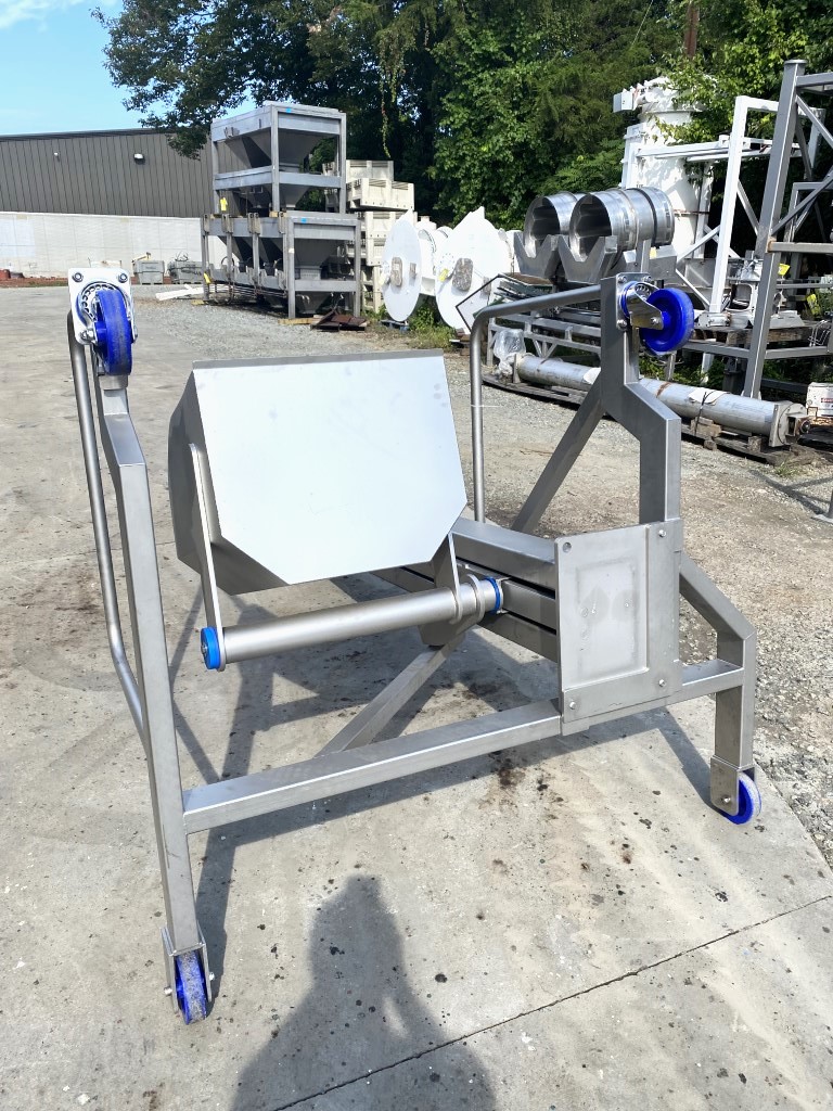 770 lb. Frontmatec #27000, portable container dumper, Stainless Steel, 460 V, 9' dump height, 108" dump, - Image 5