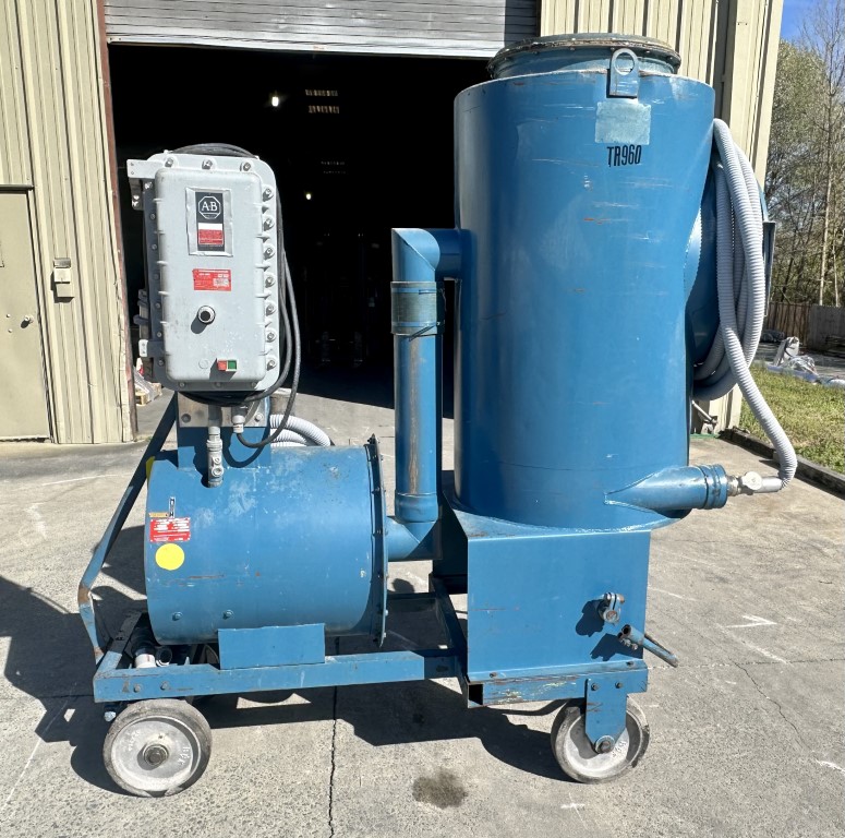 Spencer Industravac #PA-505, portable vacuum cleaner, 5 HP GE, 230/460 V., 3 phase, explosion proof - Image 1