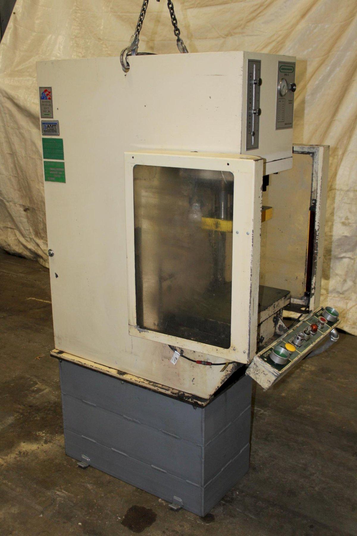 15 Ton, Greenerd #HPB-15, hydraulic press, 8" stroke, 13.5" daylight, 9" throat, 18" x11"bed, 33 gallon - Image 7