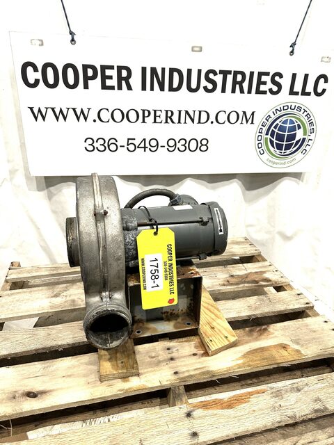 Cincinnati Fan #PB-9, Blower, cast aluminum, 4.5" diameter Inlet, 4" diameter Outlet, 0 HP, 3450 RPM - Image 1