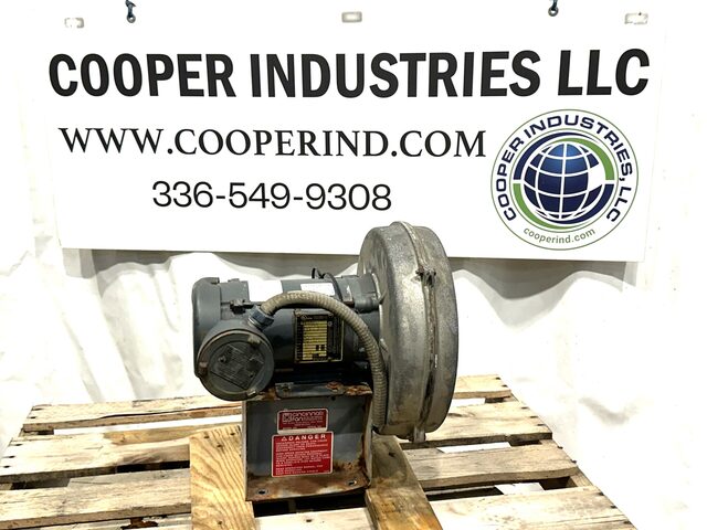 Cincinnati Fan #PB-9, Blower, cast aluminum, 4.5" diameter Inlet, 4" diameter Outlet, 0 HP, 3450 RPM - Image 2