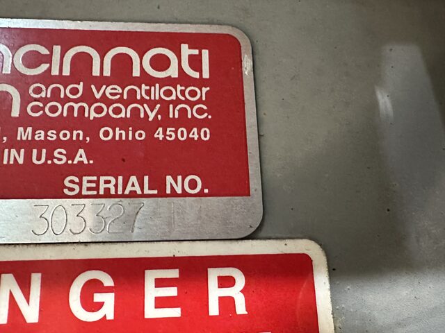 Cincinnati Fan #PB-9, Blower, cast aluminum, 4.5" diameter Inlet, 4" diameter Outlet, 0 HP, 3450 RPM - Image 5