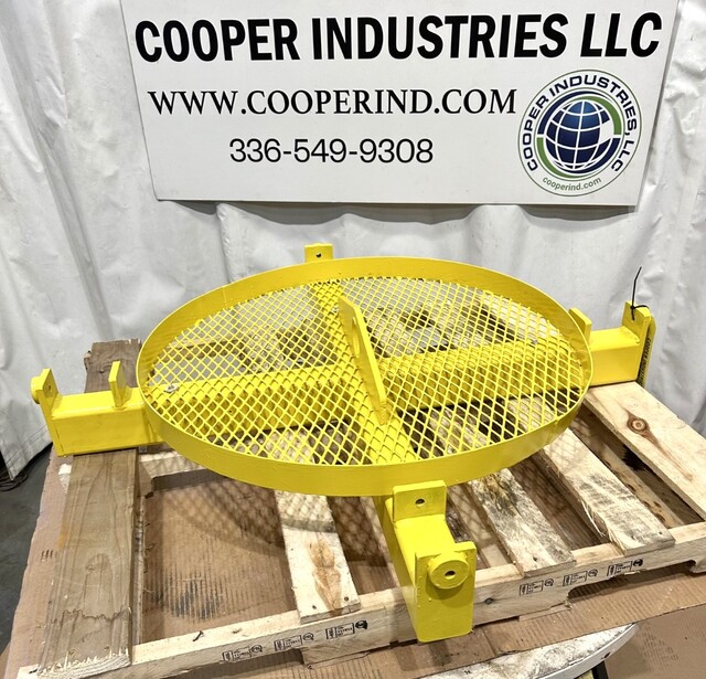 Bulk Bag Lifting Device, carbon steel, 47" x 47" Size, 4.5" L Loop Pockets, 3" Tube Steel - Image 2