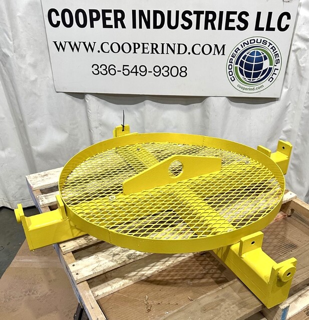 Bulk Bag Lifting Device, carbon steel, 47" x 47" Size, 4.5" L Loop Pockets, 3" Tube Steel - Image 3