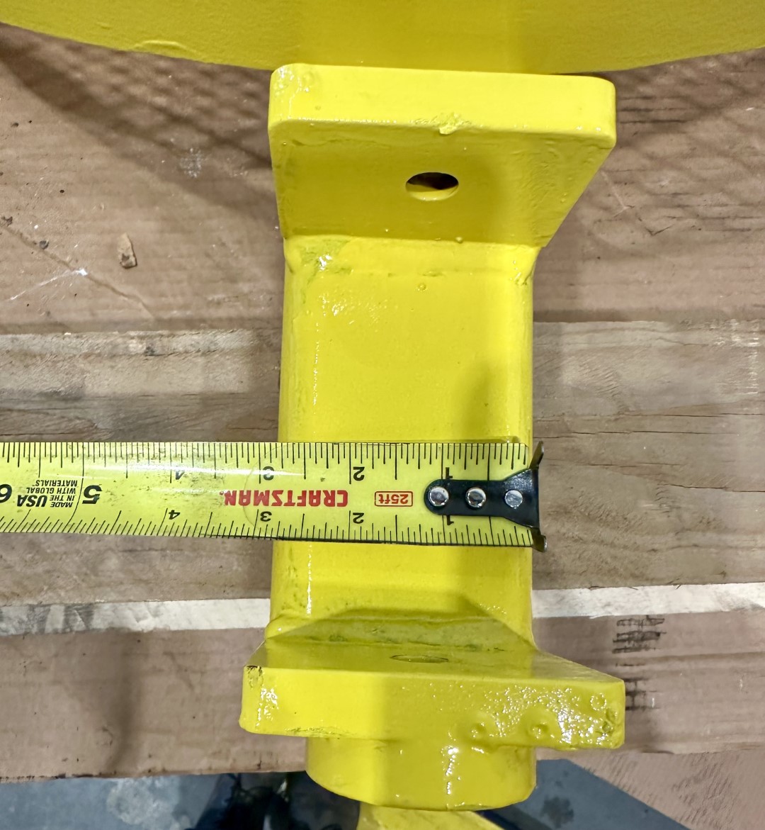 Bulk Bag Lifting Device, carbon steel, 47" x 47" Size, 4.5" L Loop Pockets, 3" Tube Steel - Image 6