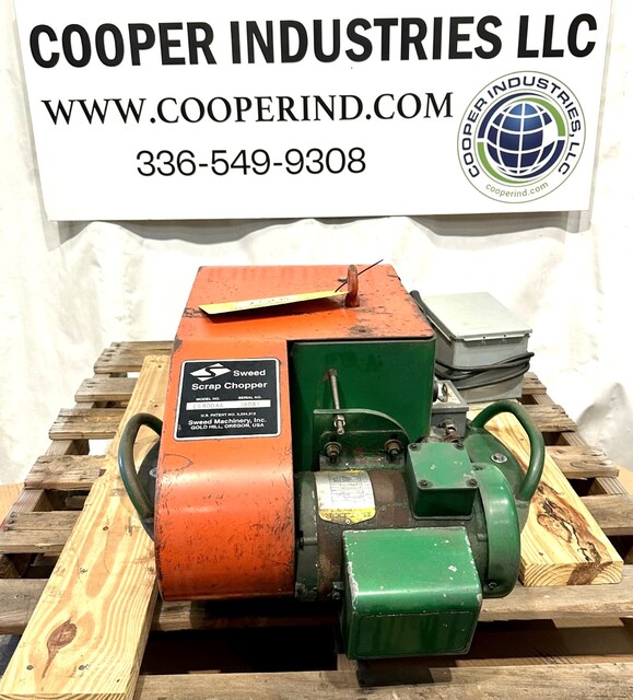 Sweed #CS400AA, Scrap Chopper, 0.75 HP, 1725 RPM, 115/208-230 V - Image 5