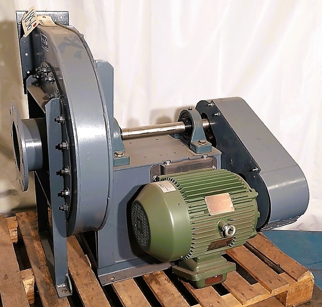 Phelps #PB-21X.42, Centrifugal Pressure Blower, 7.5" diameter Inlet, 4" x 9.375" Outlet, 10 HP, 1770 RPM - Image 4