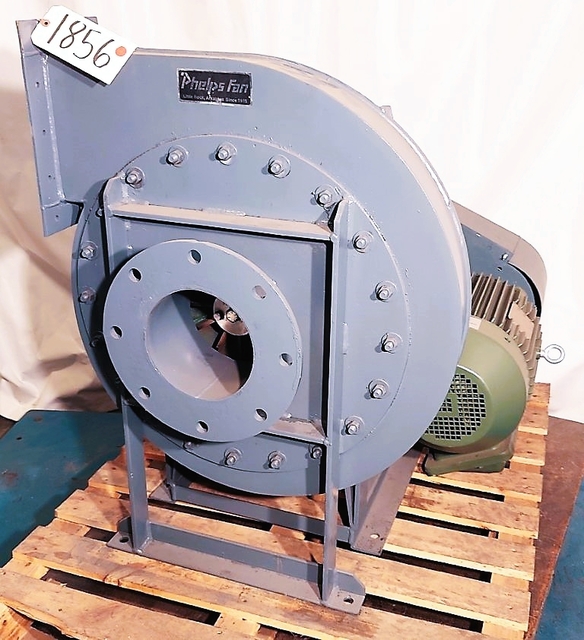 Phelps #PB-21X.42, Centrifugal Pressure Blower, 7.5" diameter Inlet, 4" x 9.375" Outlet, 10 HP, 1770 RPM - Image 5