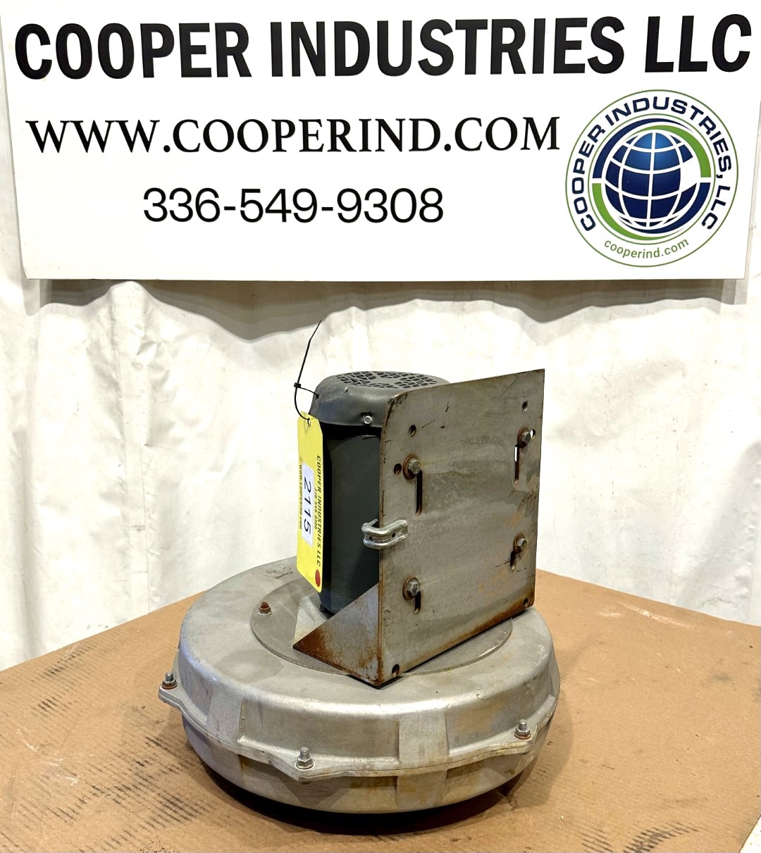 Cincinnati Fan #PB-14A, Blower, 5.5" I.D. & 6" O.D. Outlet, 3 HP, 3450 RPM, 208-230/460 V - Image 3