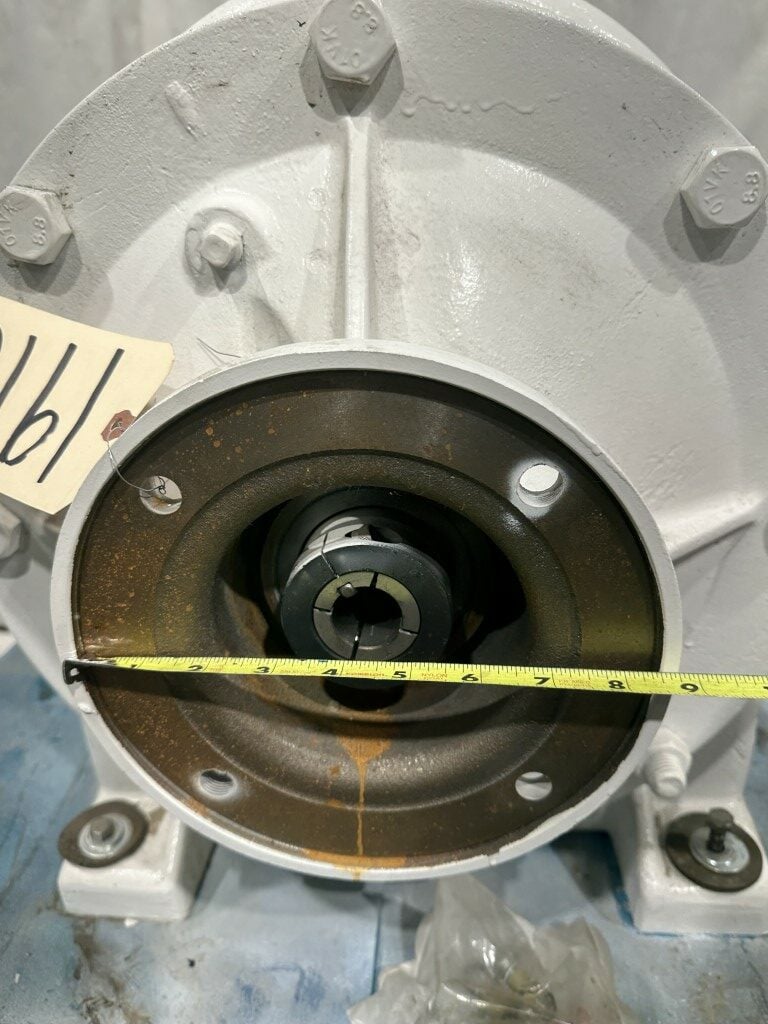 11.9 HP @ 1750 RPM, Master Power Transmission, Gear Reducer, 17 RPM Out, 105.90 :1 Ratio, 2.625" dia. Shaft - Image 8