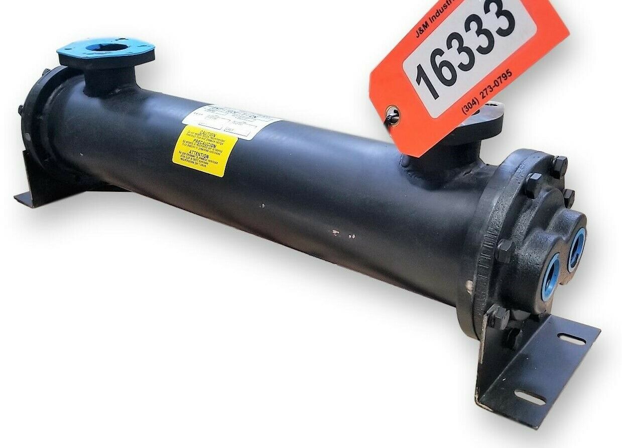 500 psig shell, 150 psi tubes, Thermal Transfer Products, Shell & Tube Heat Exchanger, 2-Pass, 5" diameter x - Image 2