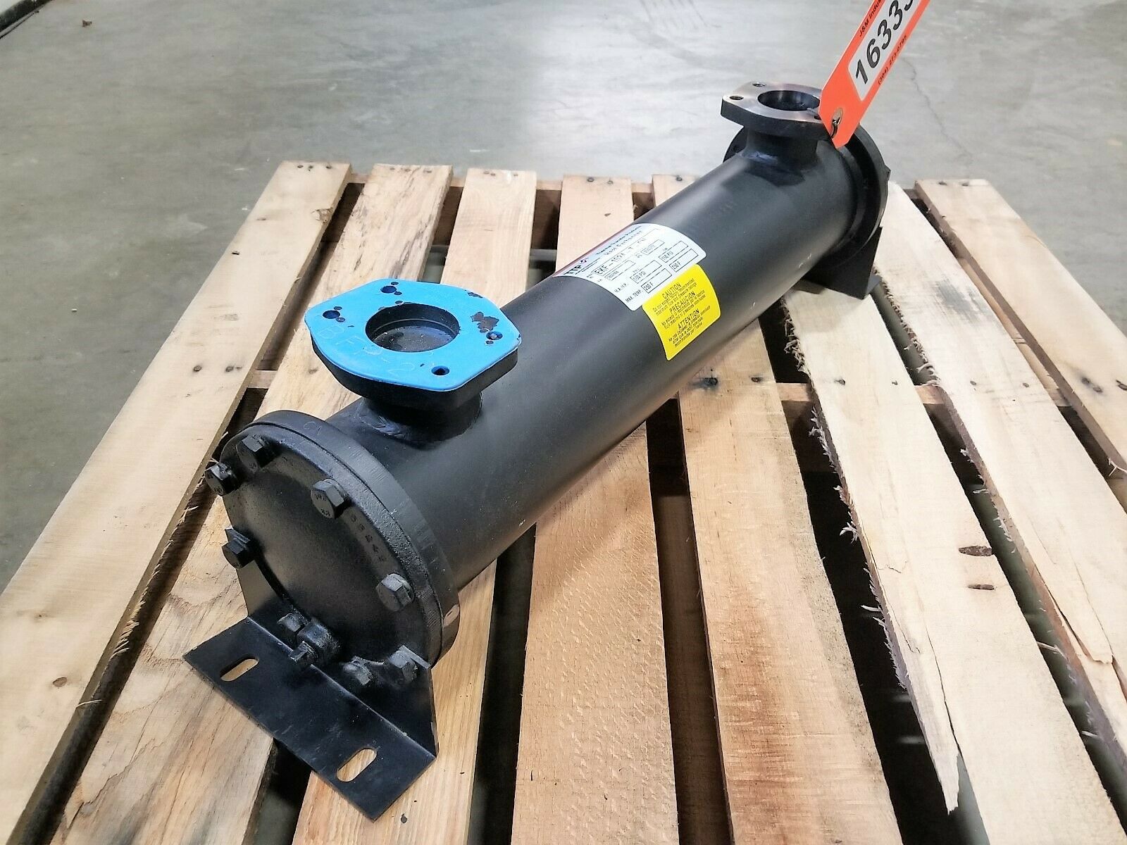 500 psig shell, 150 psi tubes, Thermal Transfer Products, Shell & Tube Heat Exchanger, 2-Pass, 5" diameter x - Image 4