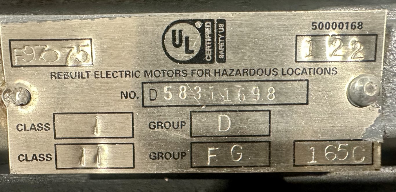 25 HP 885 RPM Westinghouse, Electric Motor, Frame 326T, 3 Phase, 60 Hz, 65/32.5 Amps, 230/460 V - Image 5