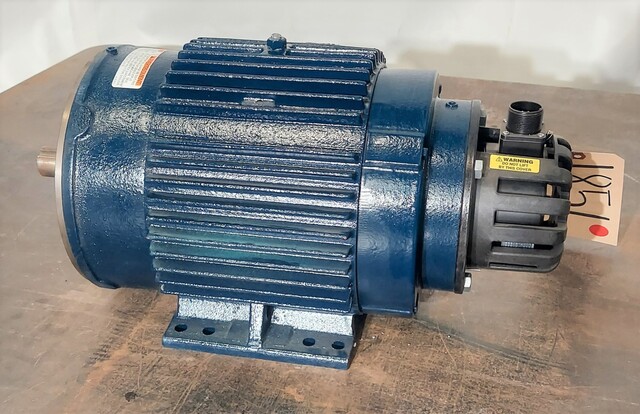 5 HP 1765 RPM RPM, Black Max, Inverter Duty Motor, 3 Phase, 60 Hz, 230/460 V - Image 3