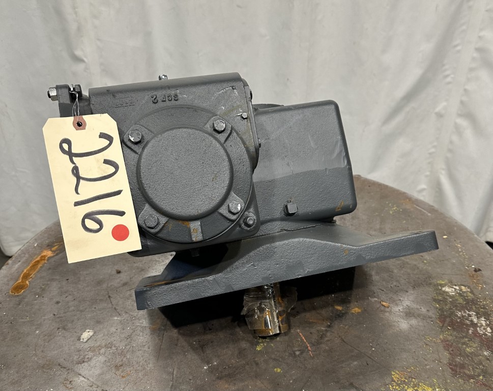2.64 HP @ 1750 RPM, Morse #50GCDV-145TC, Gear Reducer, 200.00 :1 Ratio, 8 RPM Out - Image 1
