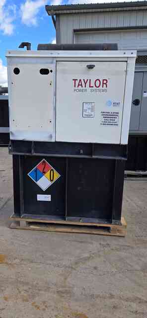 20 KW Taylor, Diesel Generator, Isuzu 4LE1 engine, 516 hours, 1 phase, 240 Volts - Image 4