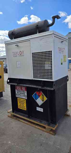 20 KW Taylor, Diesel Generator, Isuzu 4LE1 engine, 516 hours, 1 phase, 240 Volts - Image 9